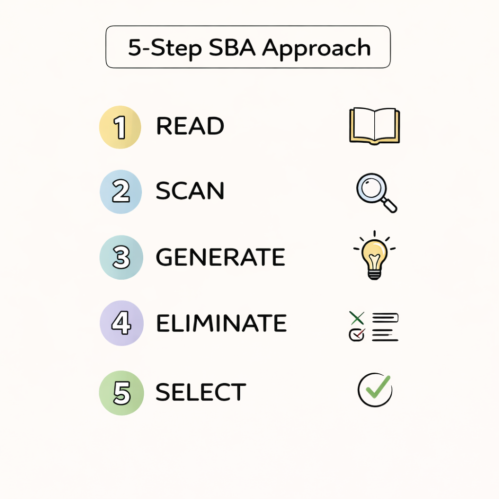 5-step SBA approach